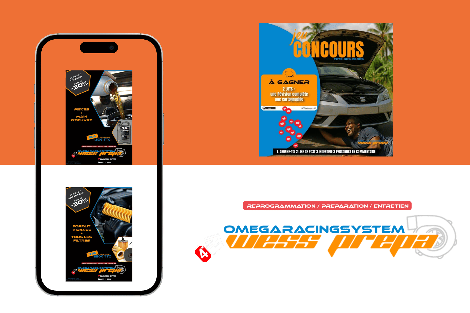 garage wess prepa gestion des réseaux sociaux