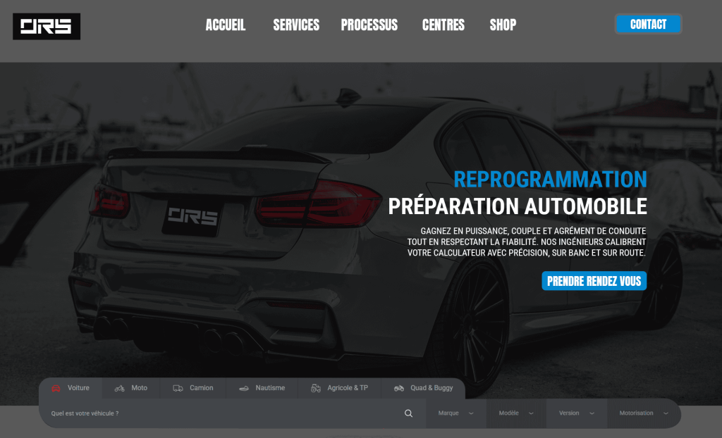 Création de site internet rust studio